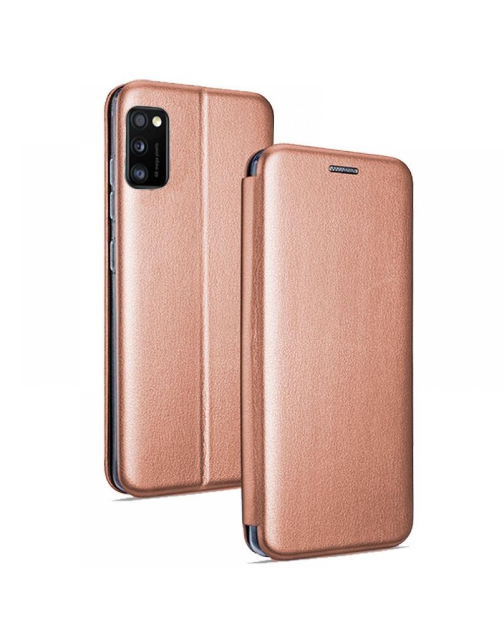 Funda COOL Flip Cover para Samsung A415 Galaxy A41 Elegance Rose Gold - Imagen 1