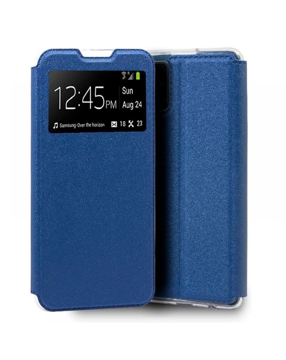 Funda COOL Flip Cover para Samsung A415 Galaxy A41 Liso Azul - Imagen 1