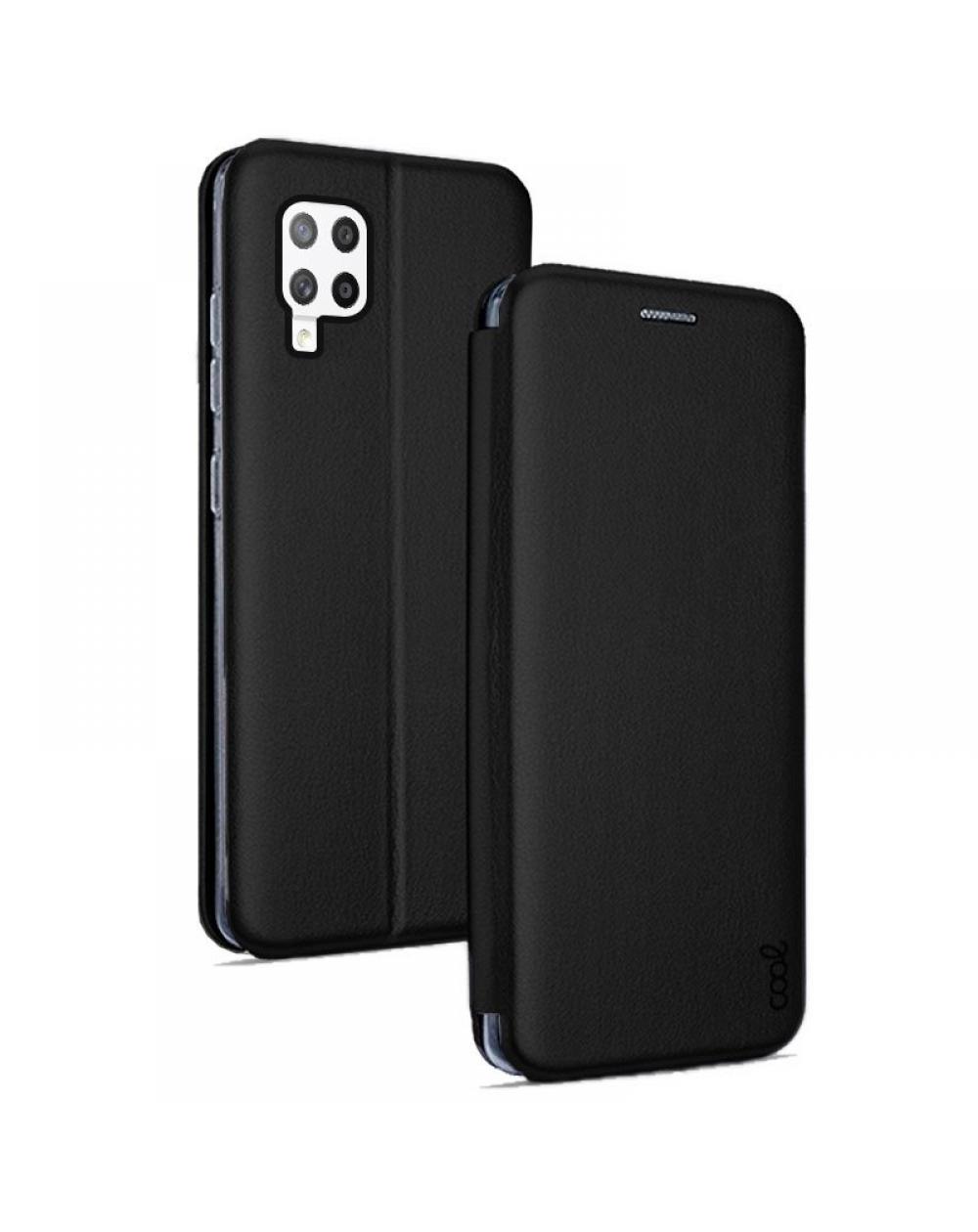 Funda COOL Flip Cover para Samsung A426 Galaxy A42 5G Elegance Negro - Imagen 1