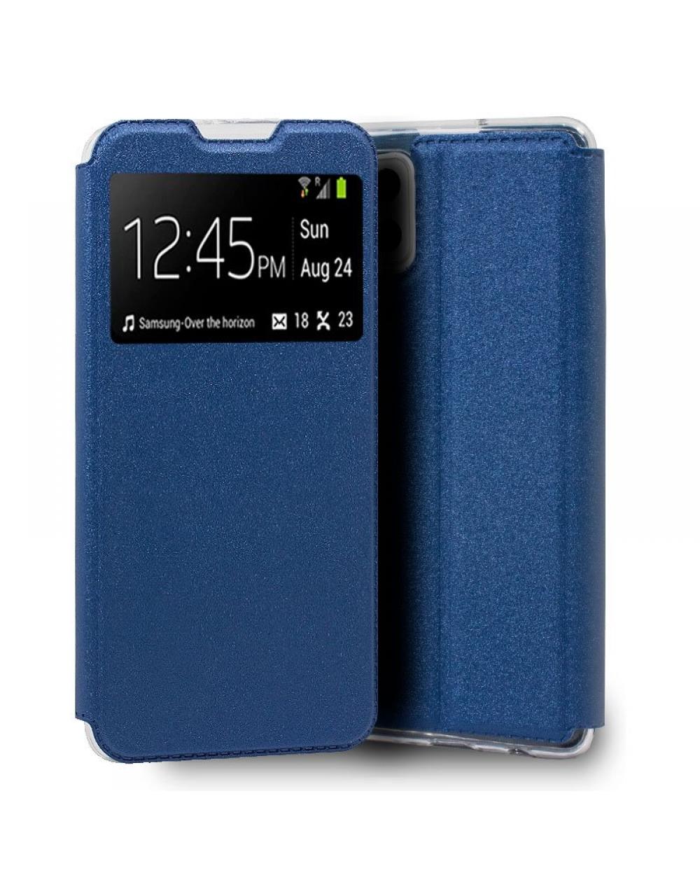 Funda COOL Flip Cover para Samsung A426 Galaxy A42 5G Liso Azul - Imagen 1