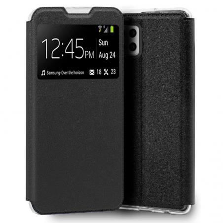 Funda COOL Flip Cover para Samsung A426 Galaxy A42 5G Liso Negro - Imagen 1