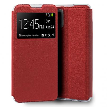 Funda COOL Flip Cover para Samsung A426 Galaxy A42 5G Liso Rojo - Imagen 1