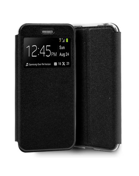 Funda COOL Flip Cover para Samsung A505 Galaxy A50 / A30s Liso Negro - Imagen 1