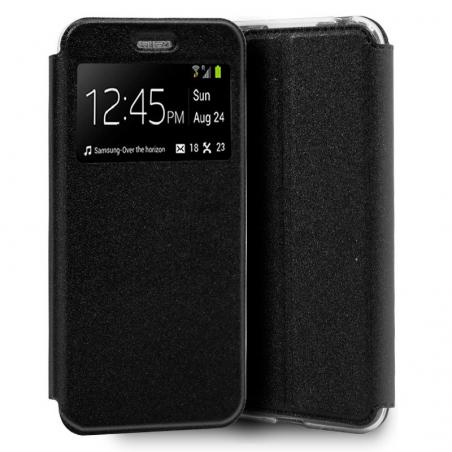 Funda COOL Flip Cover para Samsung A505 Galaxy A50 / A30s Liso Negro - Imagen 1