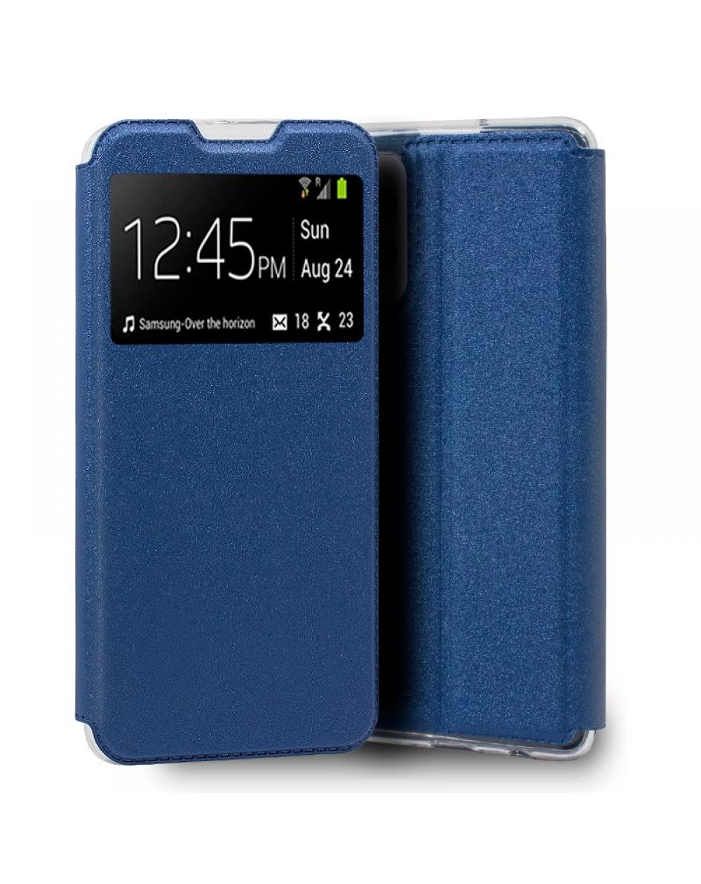 Funda COOL Flip Cover para Samsung A525 Galaxy A52 / A52 5G / A52s 5G Liso Azul - Imagen 1