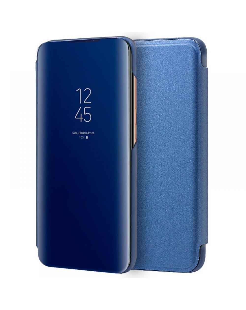 Funda COOL Flip Cover para Samsung A705 Galaxy A70 Clear View Azul - Imagen 1