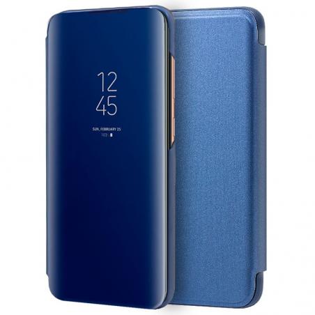 Funda COOL Flip Cover para Samsung A705 Galaxy A70 Clear View Azul - Imagen 1