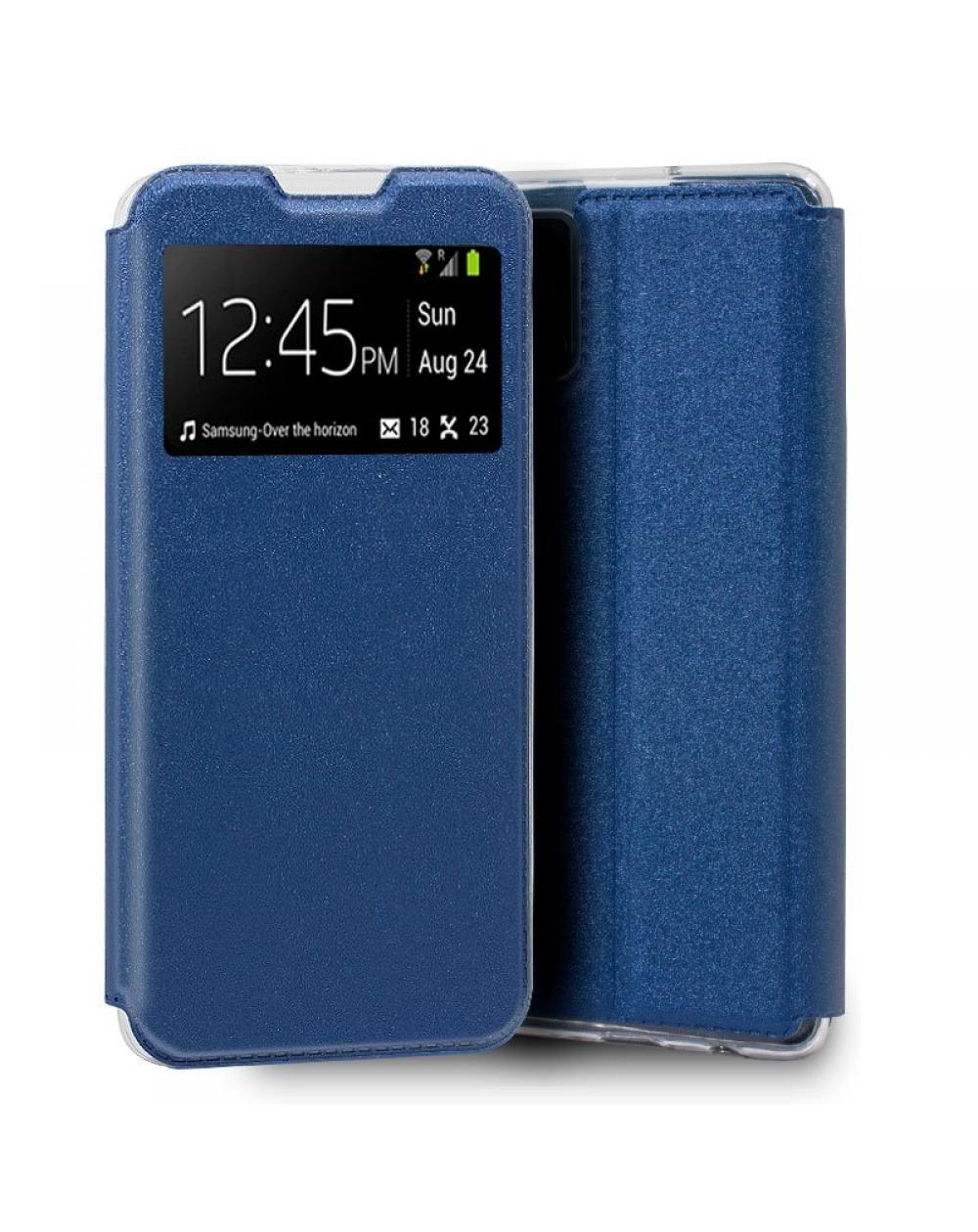 Funda COOL Flip Cover para Samsung A715 Galaxy A71 Liso Azul - Imagen 1