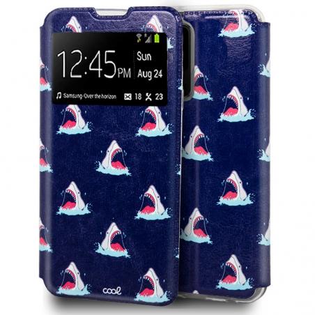 Funda COOL Flip Cover para Samsung G988 Galaxy S20 Ultra 5G Dibujos Tiburón - Imagen 1