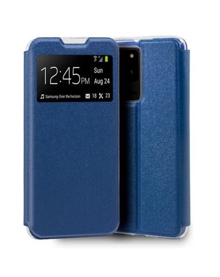 Funda COOL Flip Cover para Samsung G988 Galaxy S20 Ultra 5G Liso Azul - Imagen 1