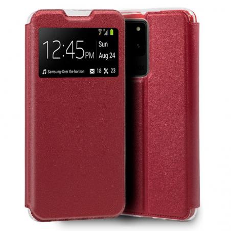 Funda COOL Flip Cover para Samsung G988 Galaxy S20 Ultra 5G Liso Rojo - Imagen 1