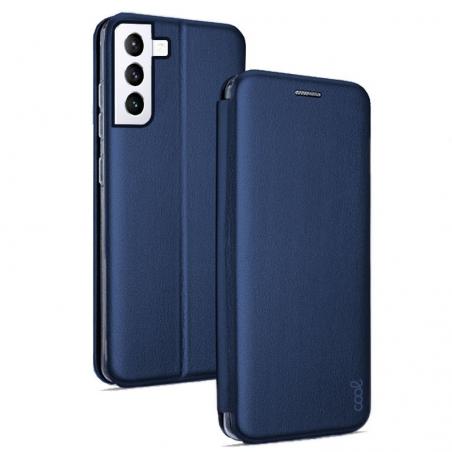 Funda COOL Flip Cover para Samsung G990 Galaxy S21 Elegance Marino - Imagen 1