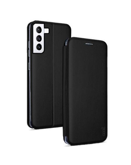 Funda COOL Flip Cover para Samsung G990 Galaxy S21 Elegance Negro - Imagen 1