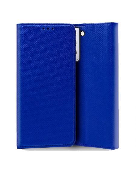 Funda COOL Flip Cover para Samsung G990 Galaxy S21 Liso Azul - Imagen 1