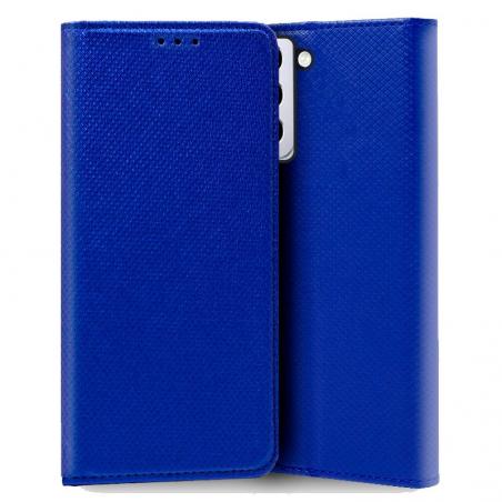 Funda COOL Flip Cover para Samsung G990 Galaxy S21 Liso Azul - Imagen 1