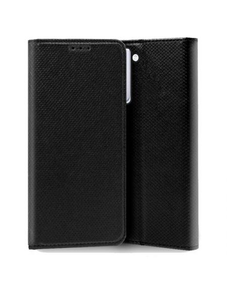 Funda COOL Flip Cover para Samsung G990 Galaxy S21 Liso Negro - Imagen 1