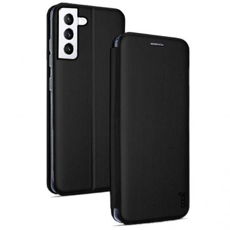 Funda COOL Flip Cover para Samsung G996 Galaxy S21 Plus Elegance Negro - Imagen 1