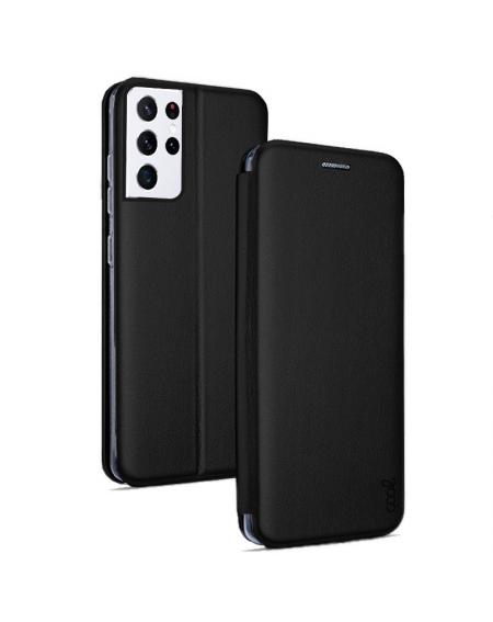 Funda COOL Flip Cover para Samsung G998 Galaxy S21 Ultra Elegance Negro - Imagen 1