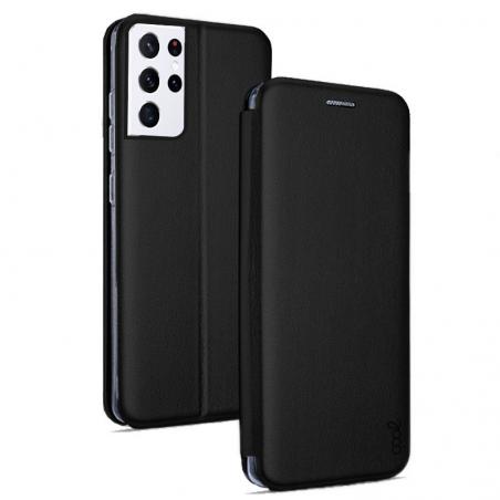 Funda COOL Flip Cover para Samsung G998 Galaxy S21 Ultra Elegance Negro - Imagen 1