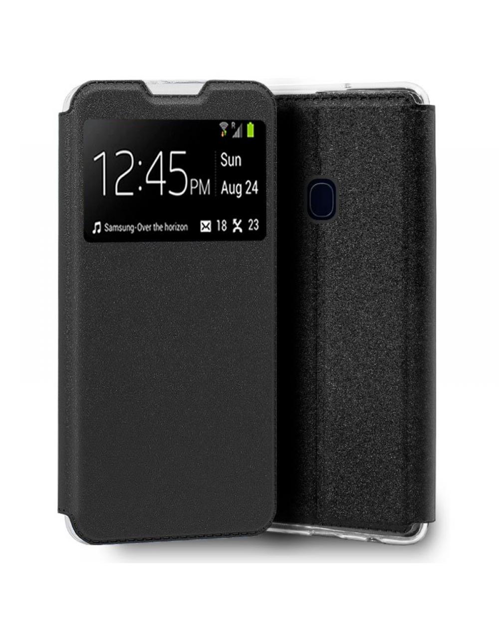 Funda COOL Flip Cover para Samsung M215 Galaxy M21 Liso Negro - Imagen 1