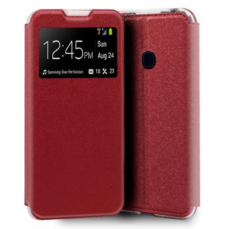 Funda COOL Flip Cover para Samsung M315 Galaxy M31 Liso Rojo - Imagen 1