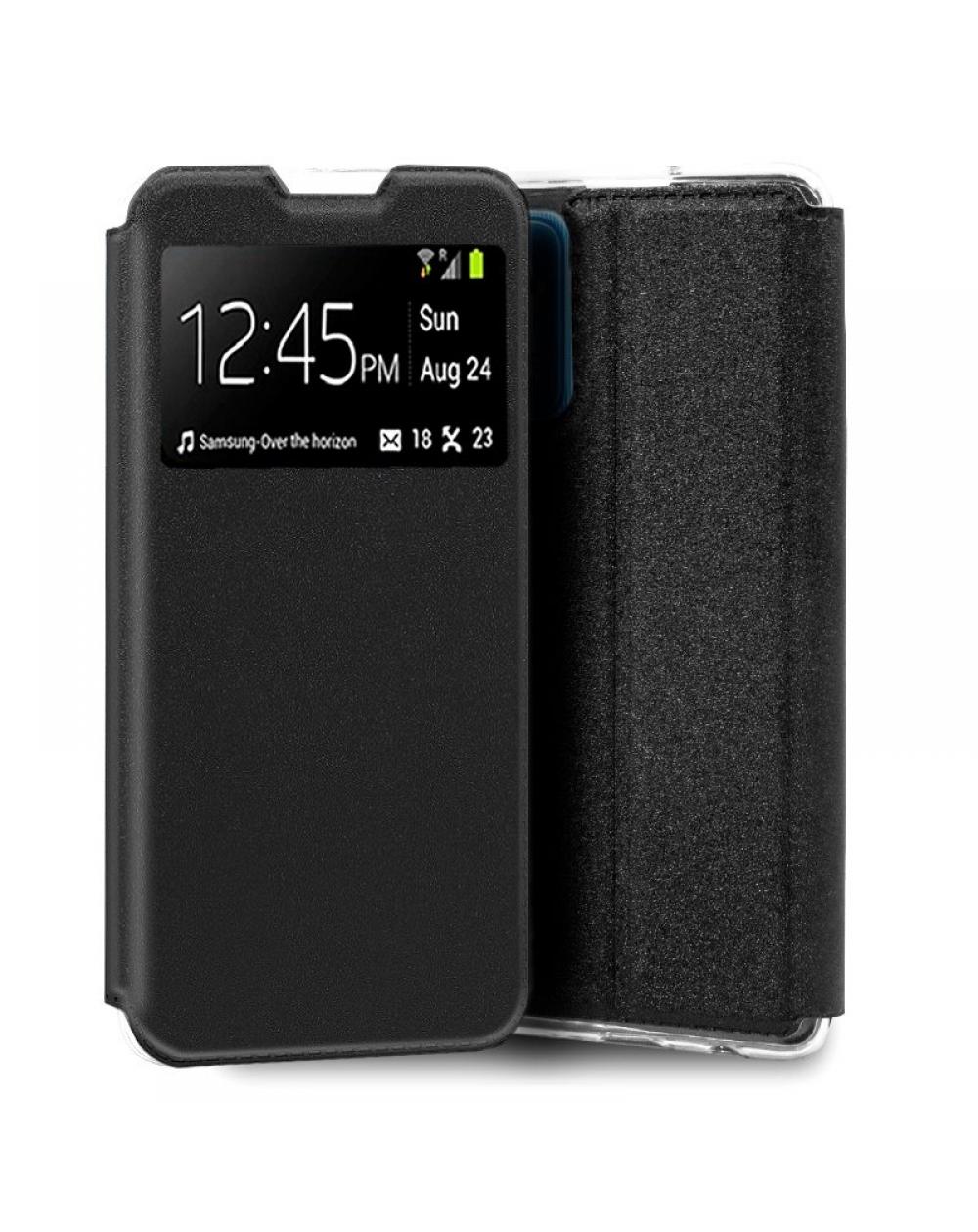 Funda COOL Flip Cover para Samsung M526 Galaxy M52 5G Liso Negro - Imagen 1