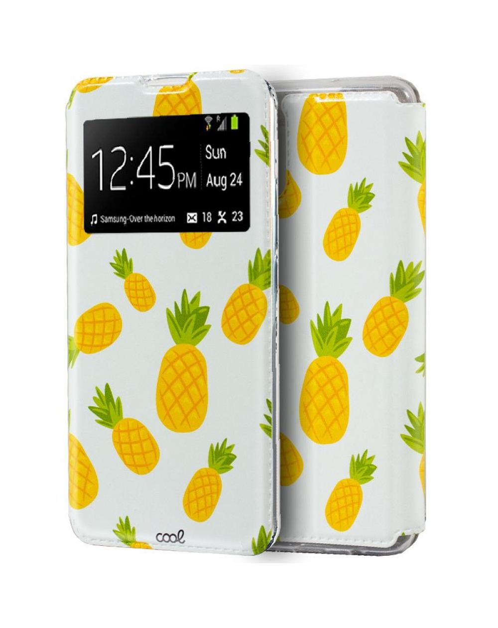 Funda COOL Flip Cover para Samsung N770 Galaxy Note 10 Lite Dibujos Piñas - Imagen 1