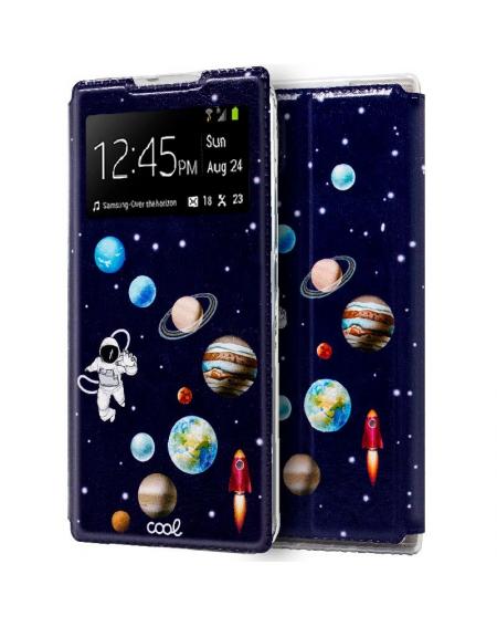 Funda COOL Flip Cover para Samsung N970 Galaxy Note 10 Dibujos Astronauta - Imagen 1