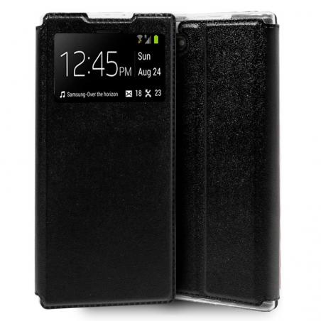 Funda COOL Flip Cover para Samsung N970 Galaxy Note 10 Liso Negro - Imagen 1