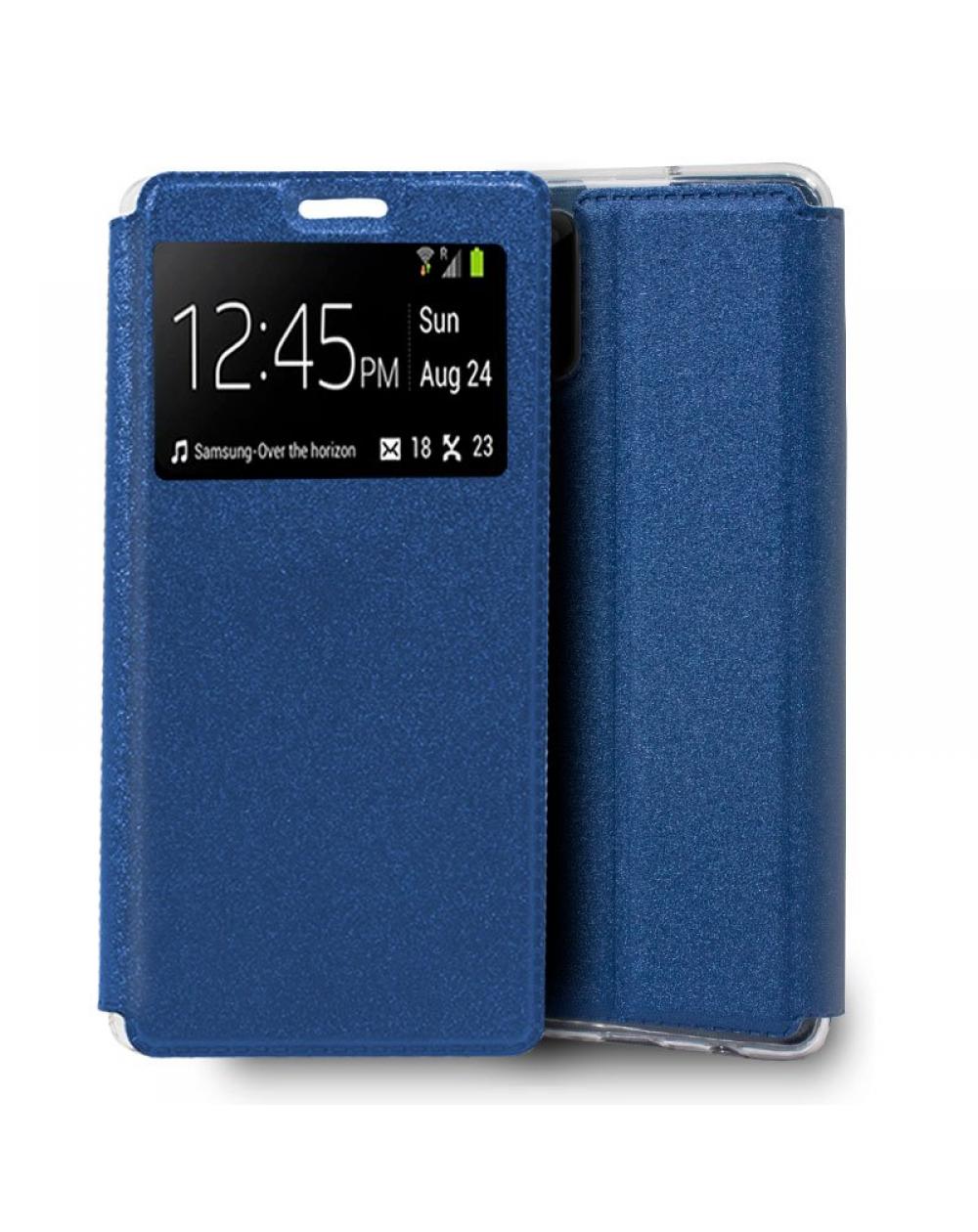 Funda COOL Flip Cover para Samsung N980 Galaxy Note 20 Liso Azul - Imagen 1