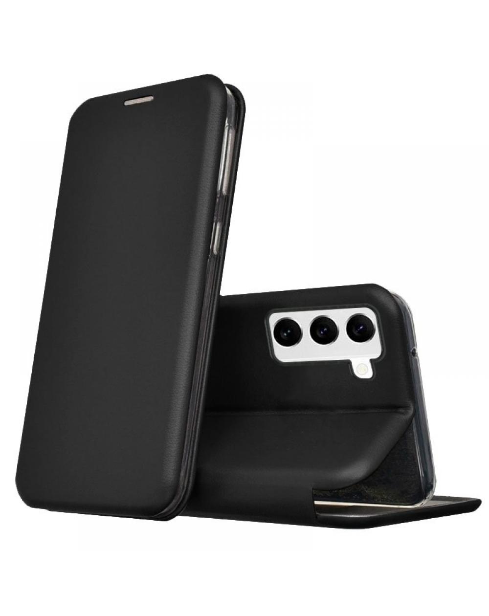 Funda COOL Flip Cover para Samsung S901 Galaxy S22 Elegance Negro - Imagen 1