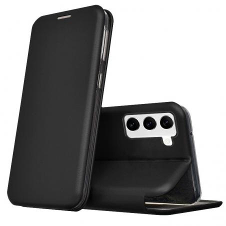 Funda COOL Flip Cover para Samsung S901 Galaxy S22 Elegance Negro - Imagen 1