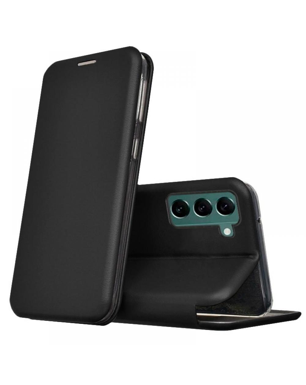 Funda COOL Flip Cover para Samsung S906 Galaxy S22 Plus Elegance Negro - Imagen 1