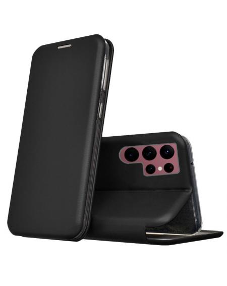 Funda COOL Flip Cover para Samsung S908 Galaxy S22 Ultra Elegance Negro - Imagen 1