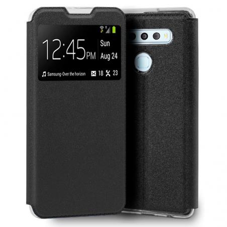 Funda COOL Flip Cover para TCL 10L Liso Negro - Imagen 1