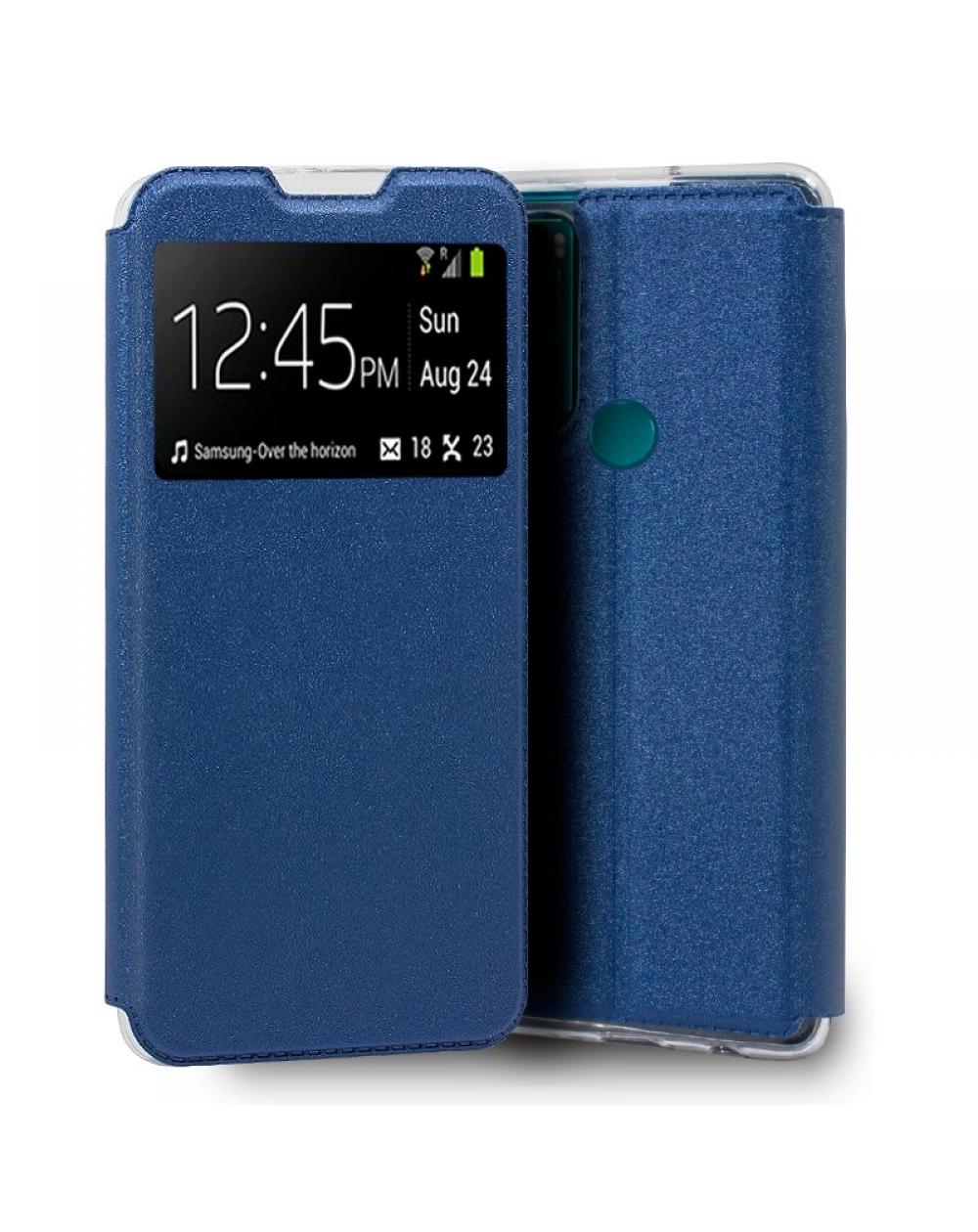 Funda COOL Flip Cover para TCL 20 SE Liso Azul - Imagen 1