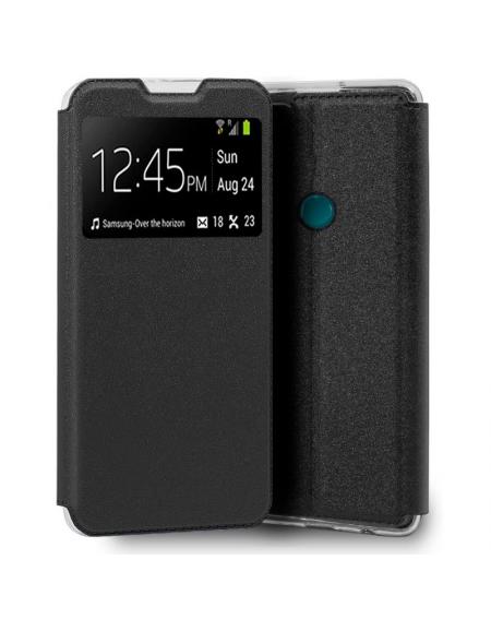 Funda COOL Flip Cover para TCL 20 SE Liso Negro - Imagen 1