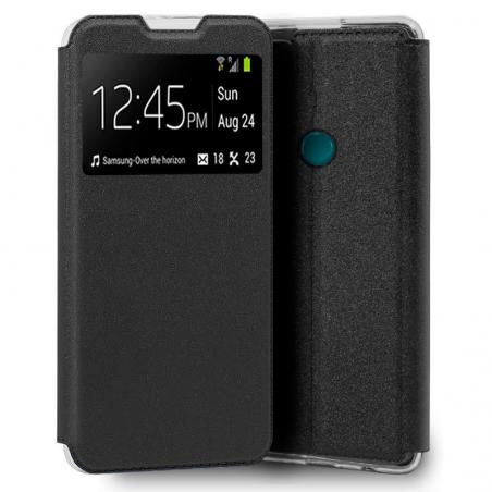 Funda COOL Flip Cover para TCL 20 SE Liso Negro - Imagen 1