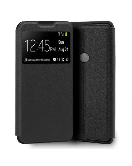 Funda COOL Flip Cover para TCL 20R 5G Liso Negro - Imagen 1