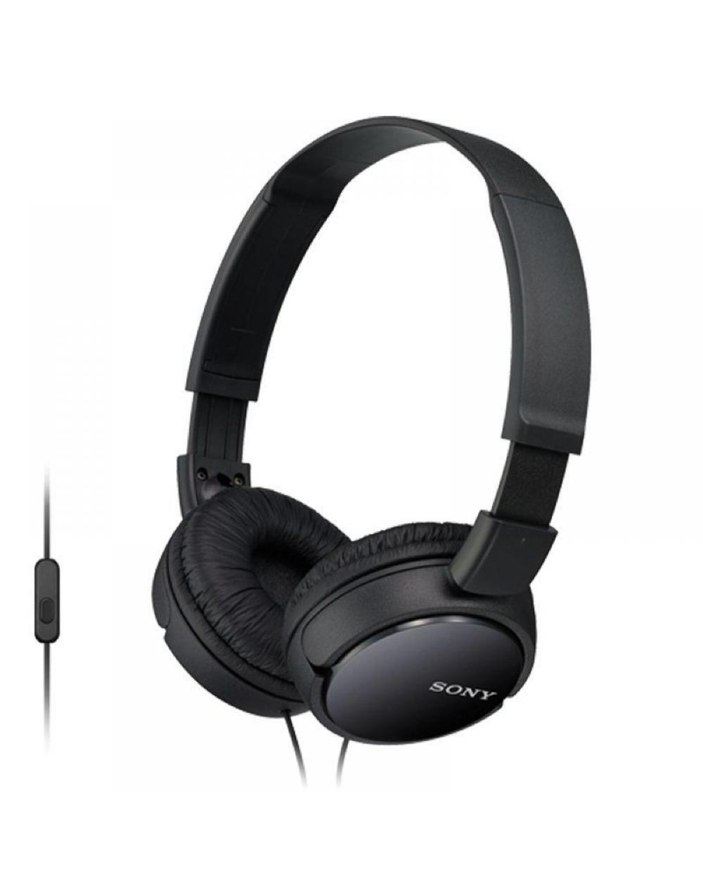 Auriculares Sony MDR-ZX110B/ Jack 3.5/ Negros - Imagen 1