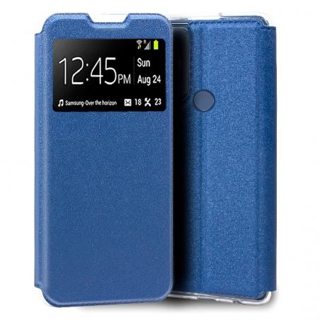 Funda COOL Flip Cover para TCL 30 SE / 30E / 305 / 306 Liso Azul - Imagen 1