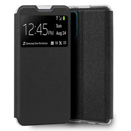 Funda COOL Flip Cover para Vivo Y11s / Y20s Liso Negro - Imagen 1