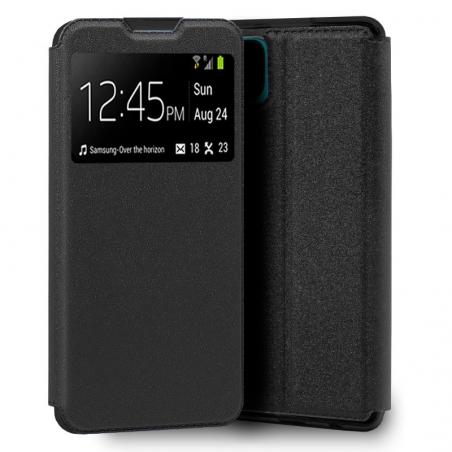 Funda COOL Flip Cover para Wiko Y62 Liso Negro - Imagen 1