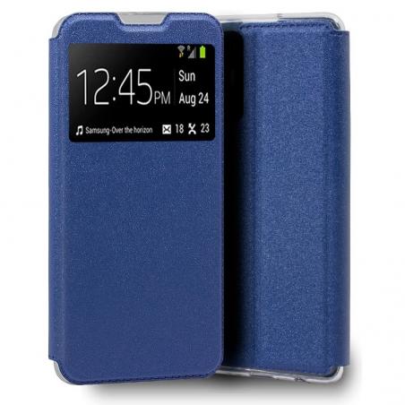 Funda COOL Flip Cover para Xiaomi 11T / 11T Pro Liso Azul - Imagen 1