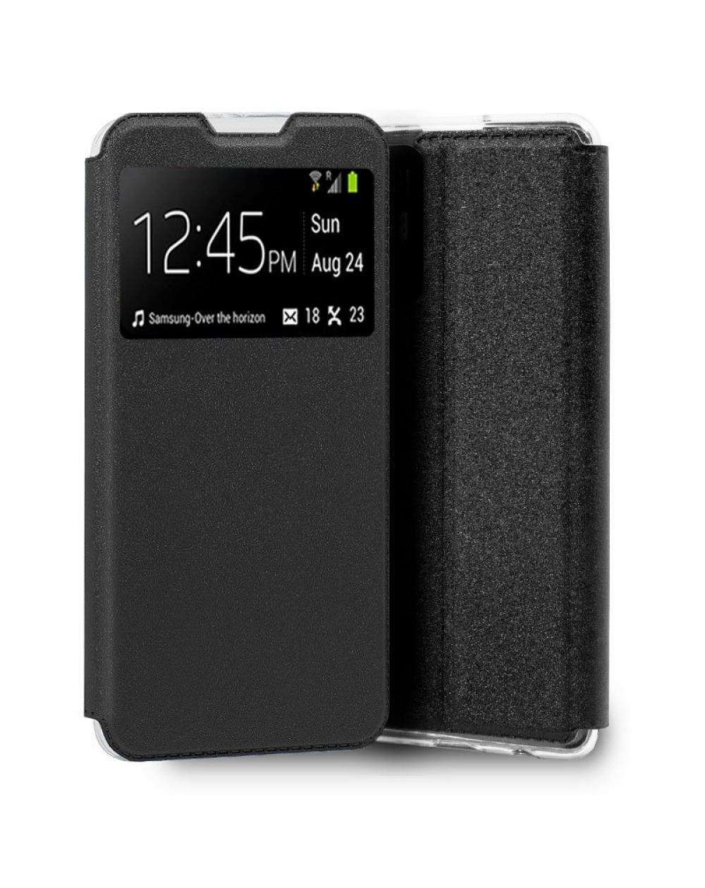 Funda COOL Flip Cover para Xiaomi 11T / 11T Pro Liso Negro - Imagen 1