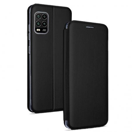 Funda COOL Flip Cover para Xiaomi Mi 10 Lite Elegance Negro - Imagen 1