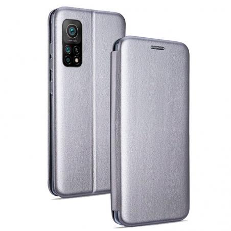 Funda COOL Flip Cover para Xiaomi Mi 10T / Mi 10T Pro Elegance Plata - Imagen 1