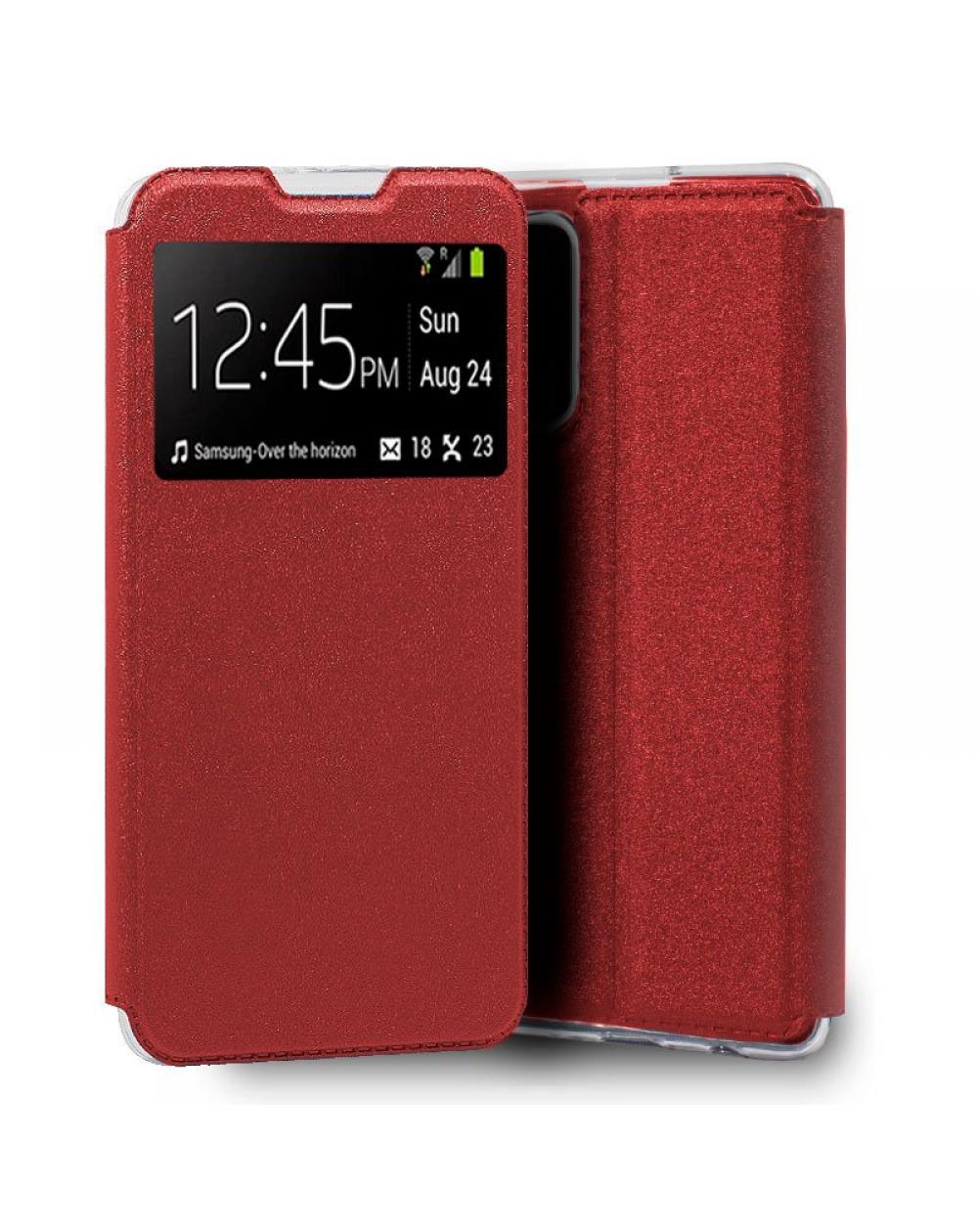 Funda COOL Flip Cover para Xiaomi Mi 10T / Mi 10T Pro Liso Rojo - Imagen 1