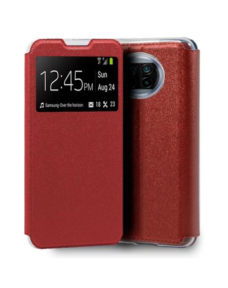 Funda COOL Flip Cover para Xiaomi Mi 10T Lite Liso Rojo - Imagen 1