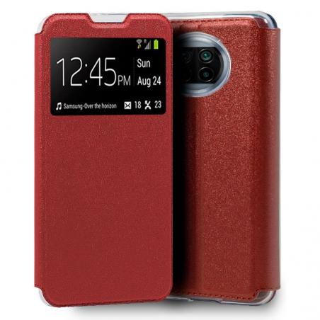 Funda COOL Flip Cover para Xiaomi Mi 10T Lite Liso Rojo - Imagen 1